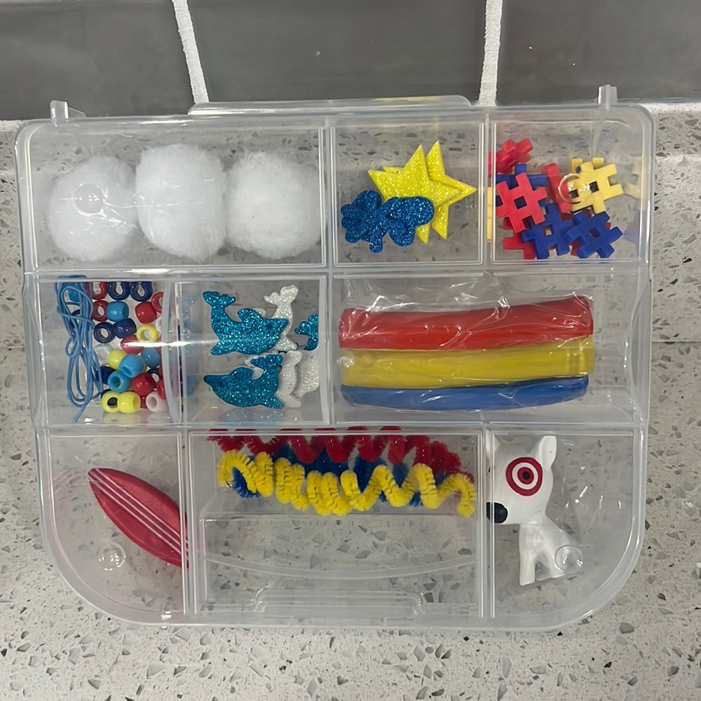 **SALE** Target Bullseye Summer Beach Sensory Bin 202